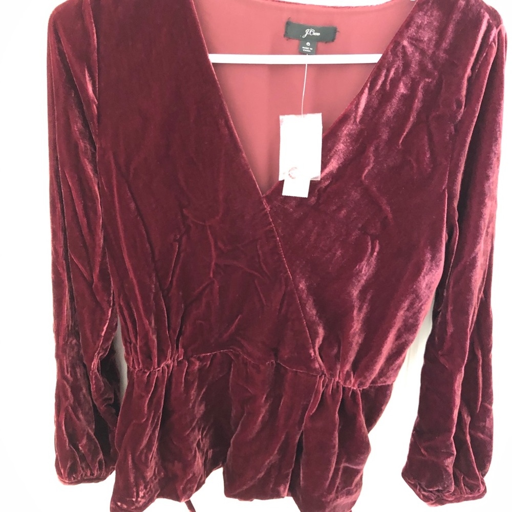 Velvet top